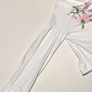 Garage long sleeve with floral details